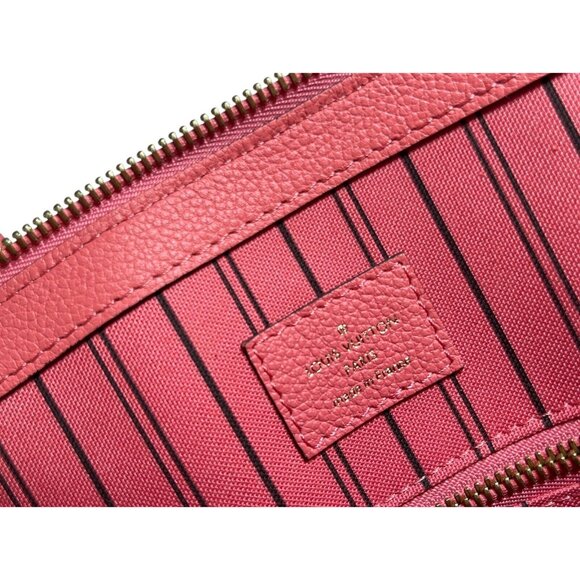 Louis Vuitton Pont Neuf MM Blossom Pink Tote Shoulder Bag Monogram Empreinte LV - Picture 11 of 16